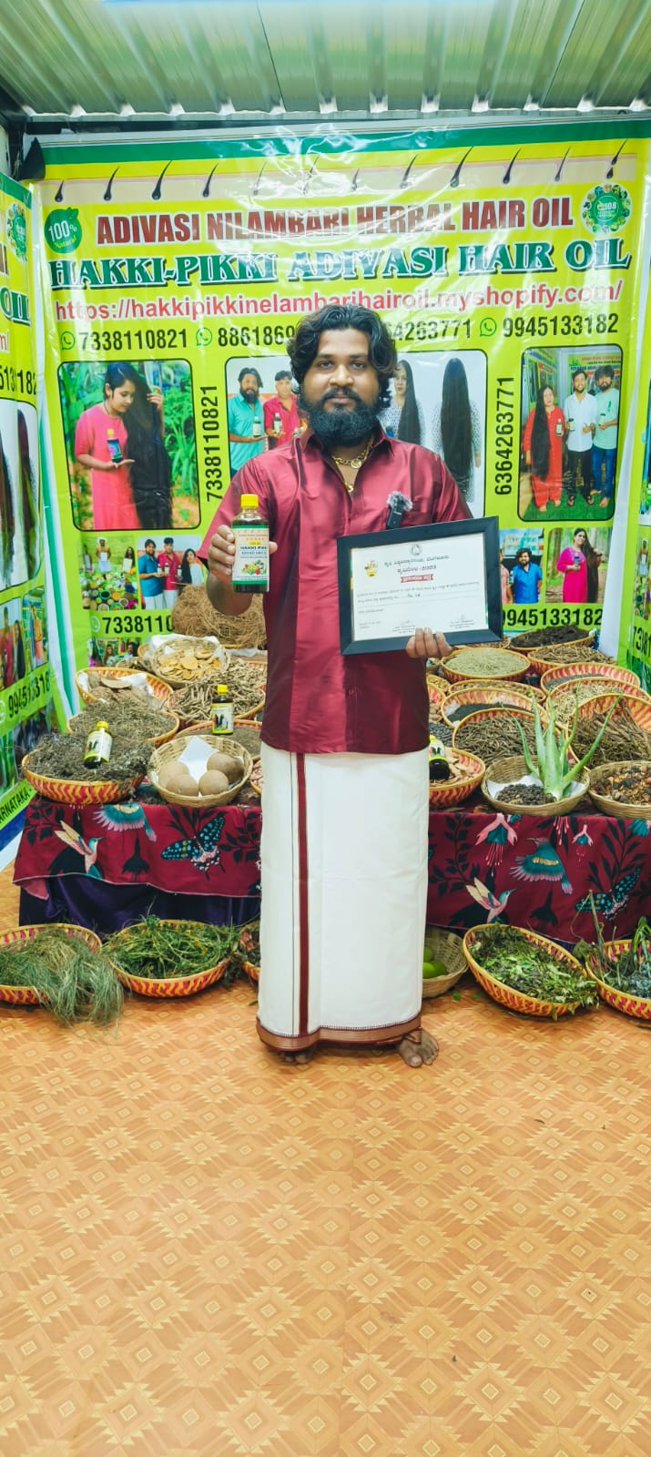 Hakki Pikki Adivasi Hair Oil