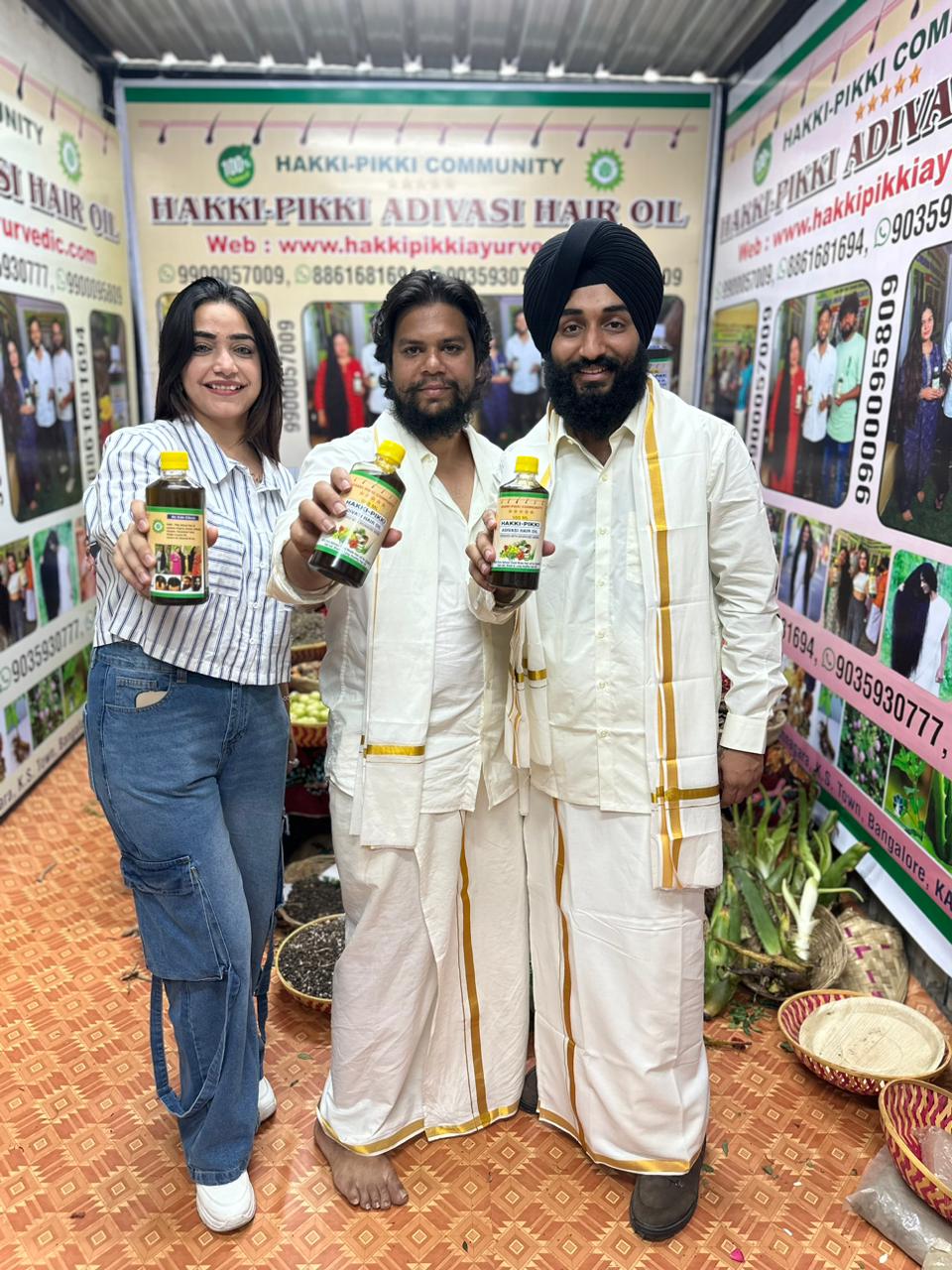 Hakki Pikki Adivasi Hair Oil